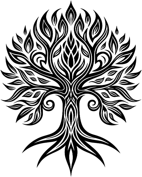 tree-plant-nature-line-art-leaves-8781775