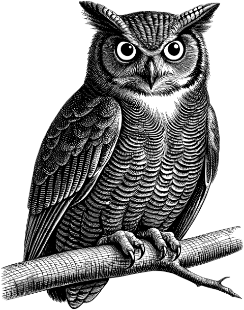 ai-generated-great-horned-owl-bird-8919391